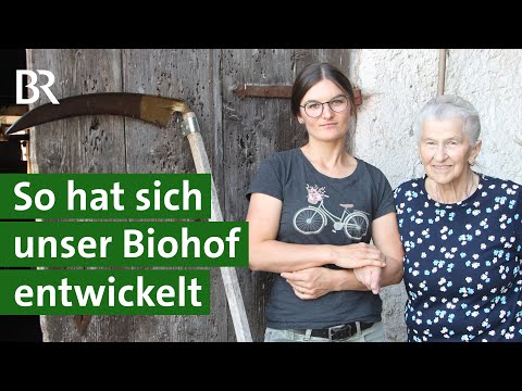 Zeitreise: Biohof mit Milchkühen und Melkroboter | Geschichte der Landwirtschaft | Unser Land | BR