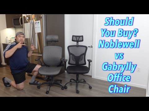 Should You Buy? Noblewell vs Gabrylly Office Chair