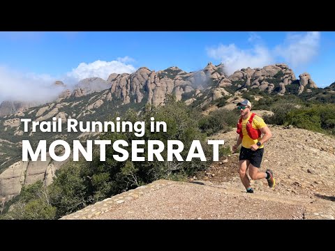 I Went Trail Running in Montserrat, Spain