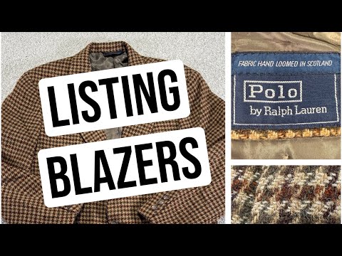 How To List Blazers Online To Resell