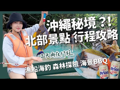 【醉日本】沖繩｜必訪沖繩秘境？！深度玩沖繩！北部景點行程攻略｜三天兩夜行程 海景燒肉 海釣體驗