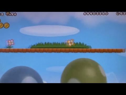 WORLD1 ゴール後アングルバグ NEW SUPER MARIO BROS Wii