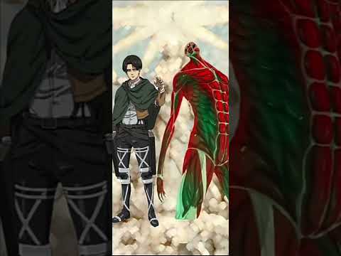 Levi ackerman vs All Titan/Attack on titan anime edit