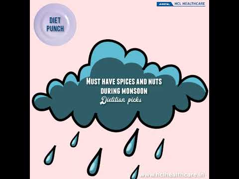 Must have spices and nuts during the monsoon | Dietitian picks | HCL Healthcare