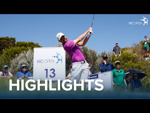 Highlights from round two of the 2023 Vic Open | Golf Australia