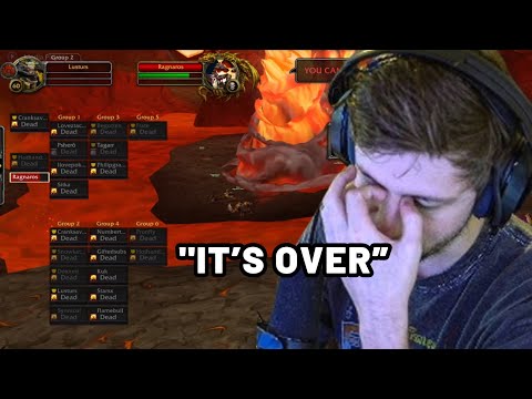 Ragnaros Destroys Sodapoppin and Ziqo's Raid Team!