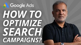 Google Ads Search Campaign - How To Optimize Your Google Search Campaigns? #Shorts