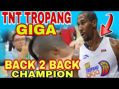 TNT TROPANG GIGA BACK 2 BACK CHAMPION Of PBA GOVERNOR'S CUP