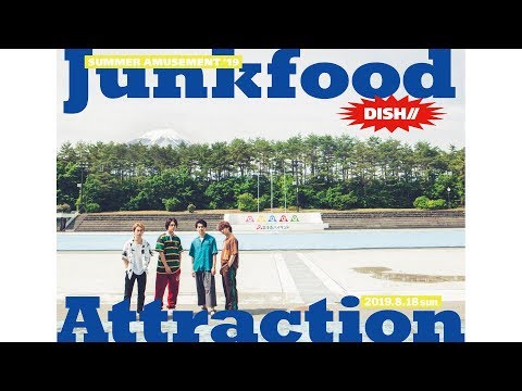 DISH//『SUMMER AMUSEMENT '19 Junkfood Attraction』公式パンフレット メイキング