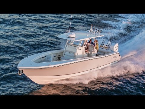 MAKO Boats: All New 334 CC Offshore Fishing Boat