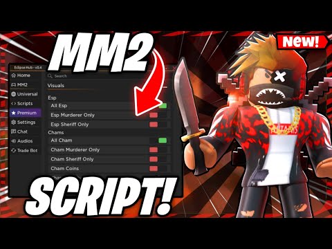 Roblox Murder Mystery 2 MM2 Hack Script GUI Auto Farm + Aimbot + Always Murderer | PASTEBIN 2022