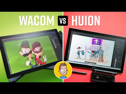 Wacom Cintiq Pro 17 -VS- Huion Kamvas Pro 19