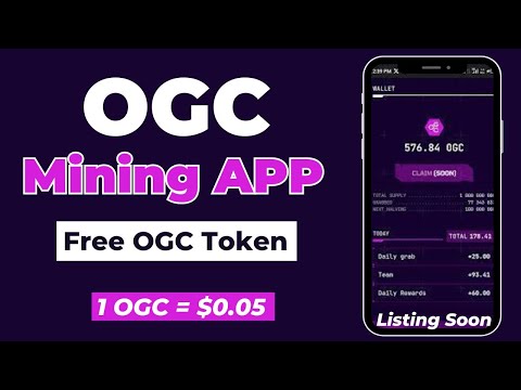 OGC Mining App || How To Claim Free OGC Coin || New Mining App #ogcminingapp #ogc #newminigapp