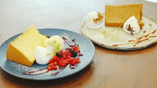 【福井 - 人気のカフェ】シフォンケーキの神様が宿る究極の食感!!