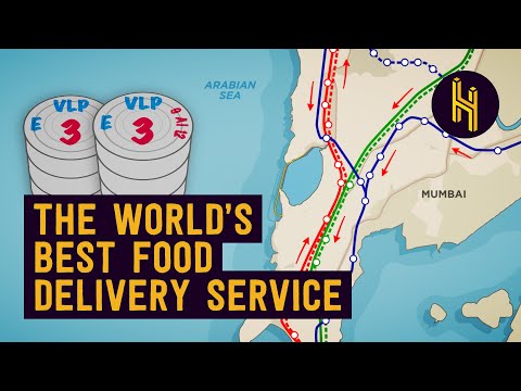 Mumbai’s Crazy-Efficient, 99.9999% Accurate Food Delivery System