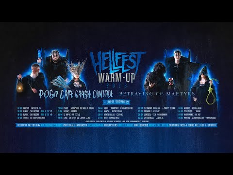 Hellfest Warm-Up 2023 : Pogo Car Crash Control + Betraying The Martyrs