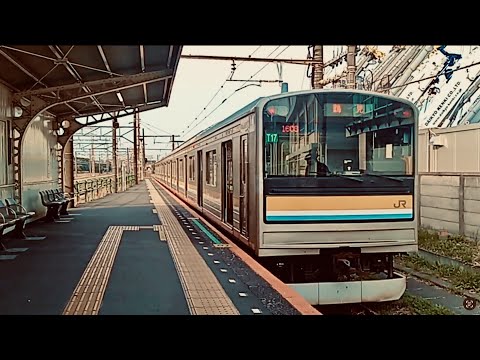 【鶴見線】　扇町〜浅野駅間　（後面展望）