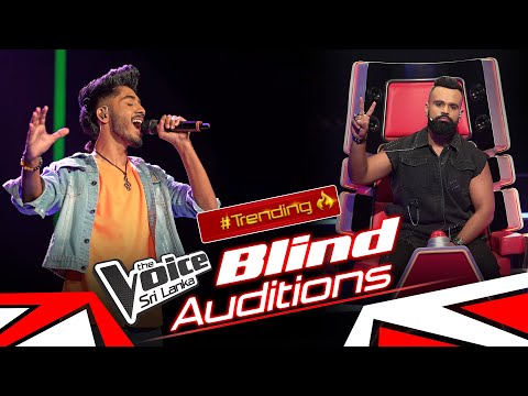 Shammika Aththanayake | Ran Wan Wantha (රන් වන් වත) Blind Auditions | The Voice Sri Lanka