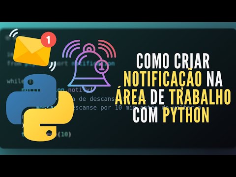 Tutorial Python | Como criar Notificação na área de trabalho Usando Python