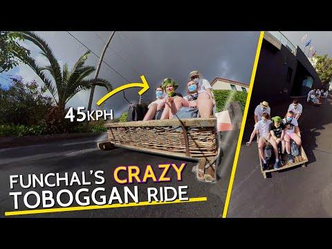 Funchal's Crazy Toboggan Ride is Health and Safety Gone Mad! - Best Things to do in Madeira