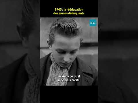 La rééducation des jeunes déliquants en 1945 #INA #shorts