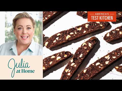 These Chocolate Biscotti Are Mind-Blowingly Good | Julia At Home (S5 E3)