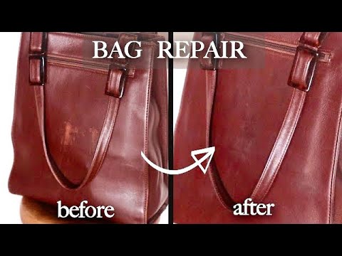 [Bag repair] Revive a damaged bag! color repair