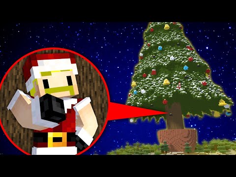 巨大なクリスマスツリーから脱出せよ！【マイクラ】