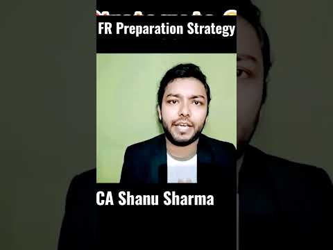 CA Final FR Preparation Strategy for Exemption #cafinal