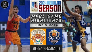 MPBL HIGHLIGHTS: DAVAO OCCIDENTAL TIGERS VS ILOILO UNITED ROYALS (JUNE 5, 2024)