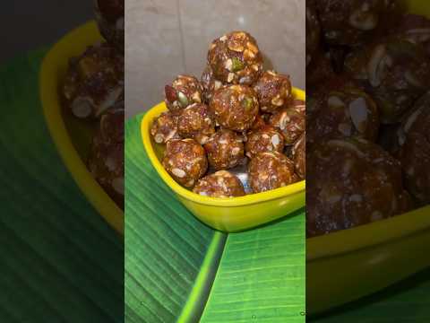 Tasty Dry Fruits Laddu😍 #dryfruits #dryfruitsladdu #viralfood #easy #trending #ramzanspecial #yummy