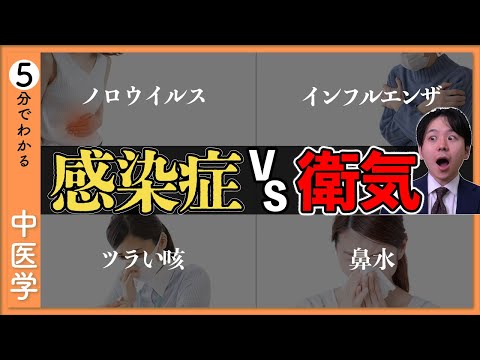 【感染症】に要注意｜中医学の「正気」と「衛気」【9割が知らない中医学】