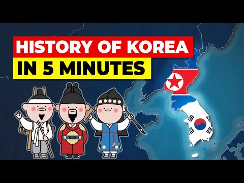 Full History of Korea in 5 Minutes