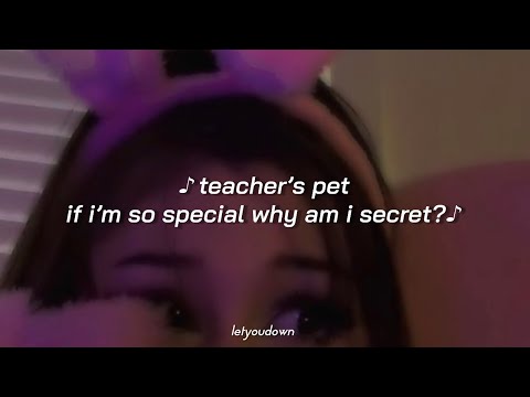 if i’m so special, why am i secret? // tiktok version (lyrics) melanie martinez, teacher’s pet