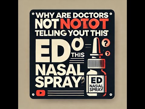 This Nasal Spray Destroys ED