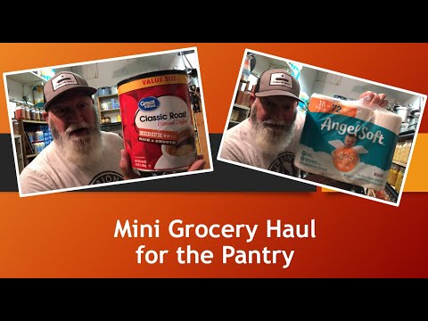 Mini Grocery Haul for the Pantry