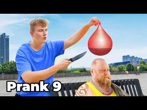 Water Balloon Prank on Strangers!