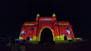 Gateway of India lights up for Diwali | CWC23