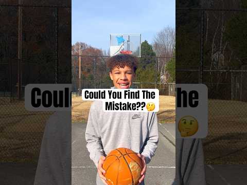 Could You Find The Hidden Mistake??🤔 #shorts #basketball #viralvideo