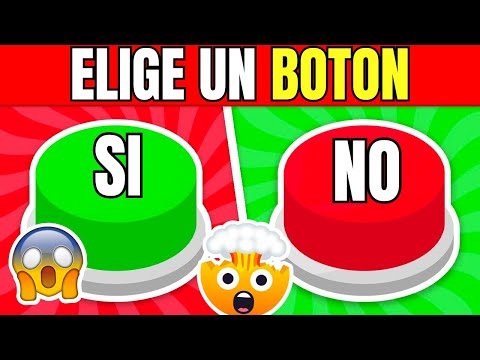 👉¿SI o NO…? Elige Un BOTÓN🤯🟢🔴