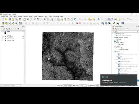 QGIS Tutorial: Method 1 for Calculating Topographic Wetness Index (TWI)