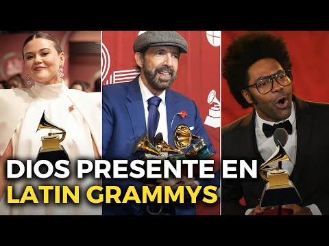 Ellos exaltaron a DIOS en los LATIN GRAMMYS