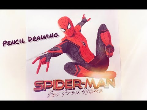 Speed Drawing Spider-Man Far from Home Suit 🕷