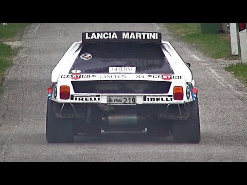 The Legendary Lancia Delta S4 Gr. B Engine Sounds | 8000+rpm Twincharged 4-Cyl Engine | *MUST HEAR*