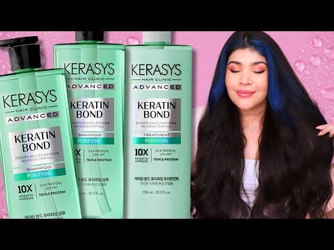 💚KERASYS KERATIN BOND PURIFYING: Detox e limpeza profunda para couro cabeludo oleoso e sensível