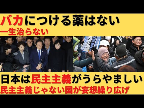 【ゆっくり解説】バカにつける薬はない、韓国「日本は韓国の民主主義がうらやましい」