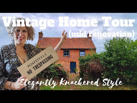 Vintage Home Renovation Tour - Mid-renovation vintage cottage