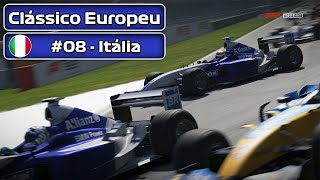 F1 2019 - MODO CAMPEONATOS - CLÁSSICO EUROPEU - WILLIAMS 2003 - 008 - ITÁLIA | Logitech G29 | #50K