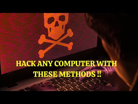 Computer hacking | How to hack a computer? | Like and subscribe