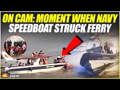 Mumbai Boat Accident | Moment Of Collision On Cam;13 Dead, Many Injured | English News | Viral Video